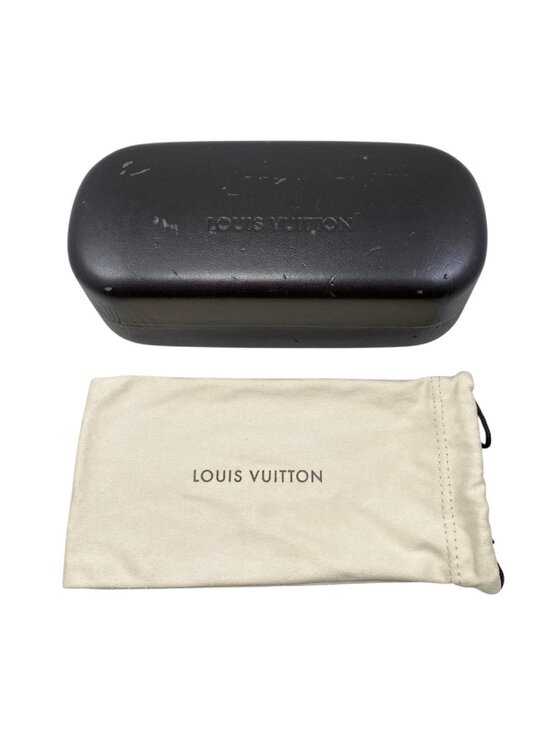 Louis Vuitton Sunglasses Conspiration Mask Homme LV Logo Black Silver Eyewear main image 6